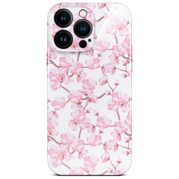 ONEFLOW Flower Cover iPhone 15 Pro Max Blumen Muster – Weiteres Produktbild 1