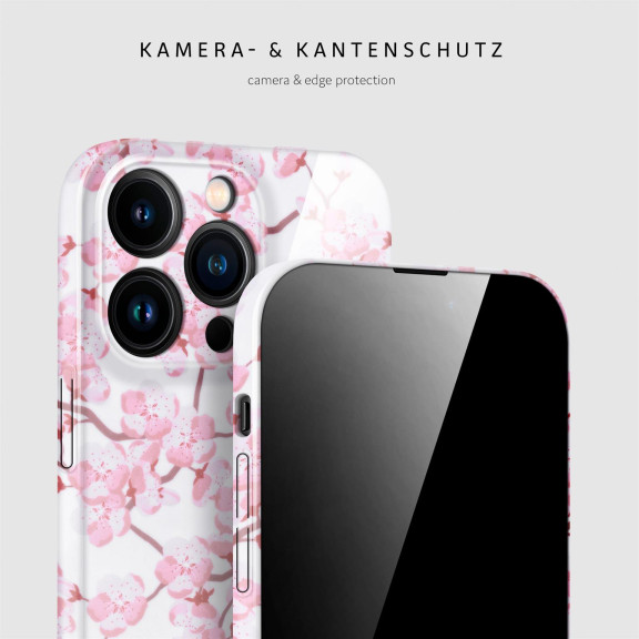 ONEFLOW Flower Cover iPhone 15 Pro Max Blumen Muster – Weiteres Produktbild 2