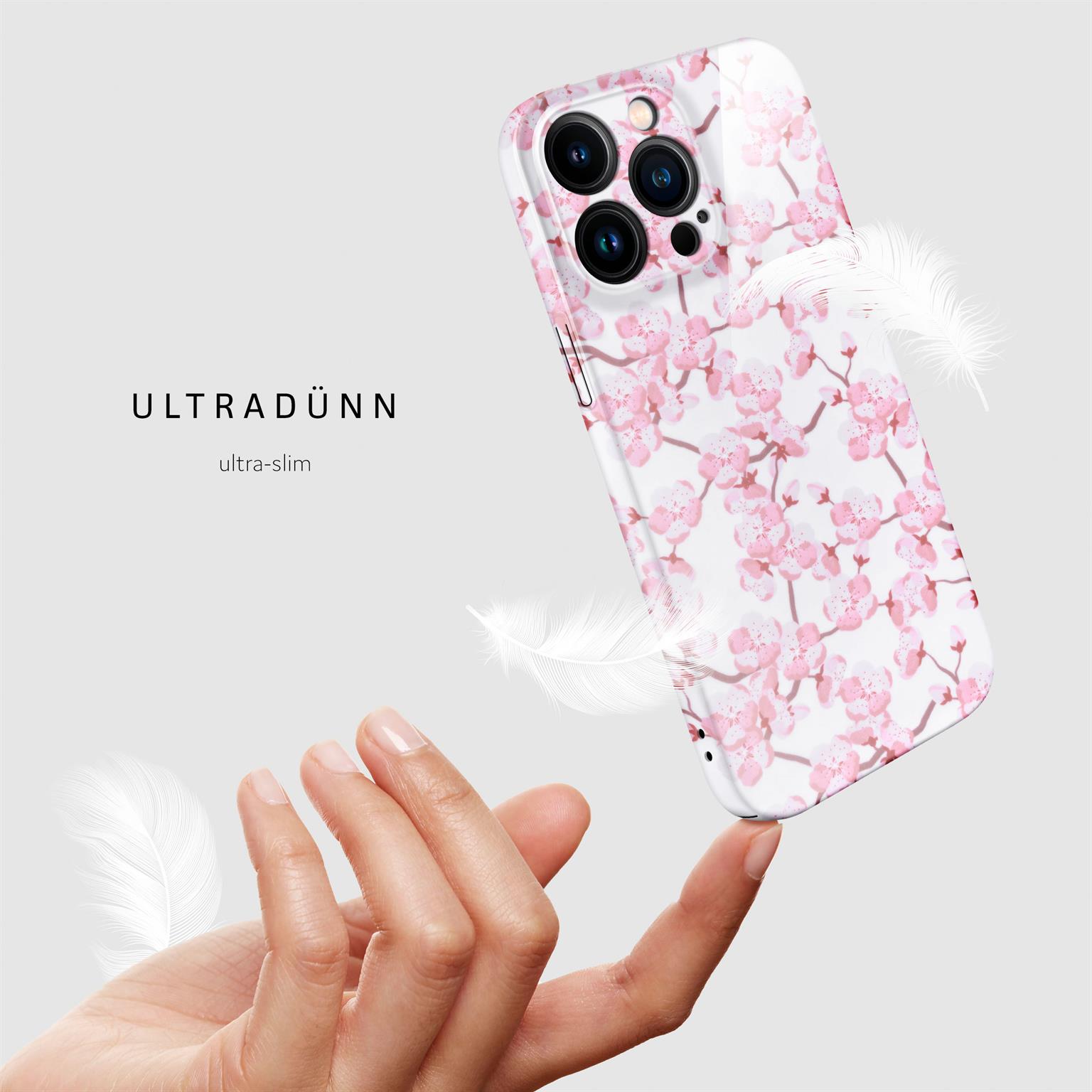 ONEFLOW Flower Cover iPhone 15 Pro Max Blumen Muster – Weiteres Produktbild 5 ONEFLOW Flower Cover iPhone 15 Pro Max Blumen Muster – Weiteres Produktbild 5