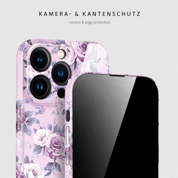 ONEFLOW Flower Cover iPhone 15 Pro Max Blumen Muster – Weiteres Produktbild 2 ONEFLOW Flower Cover iPhone 15 Pro Max Blumen Muster – Weiteres Produktbild 2