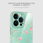 ONEFLOW Flower Cover iPhone 15 Pro Max Blumen Muster – Weiteres Produktbild 7
