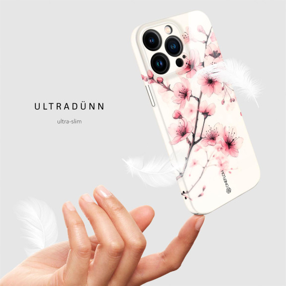 ONEFLOW Flower Cover iPhone 15 Pro Max Blumen Muster – Weiteres Produktbild 5 ONEFLOW Flower Cover iPhone 15 Pro Max Blumen Muster – Weiteres Produktbild 5