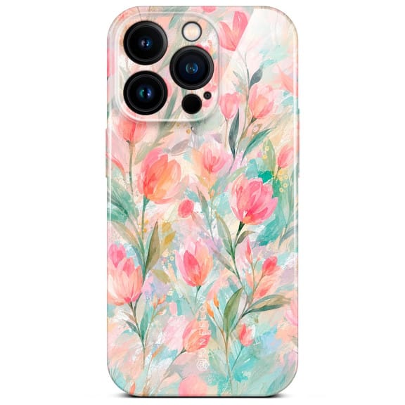 ONEFLOW Flower Cover iPhone 15 Pro Blumen Muster – Weiteres Produktbild 1 ONEFLOW Flower Cover iPhone 15 Pro Blumen Muster – Weiteres Produktbild 1