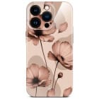 ONEFLOW Flower Cover iPhone 15 Pro Blumen Muster – Produktbild 1