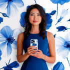 ONEFLOW Flower Cover iPhone 15 Pro Blumen Muster – Weiteres Produktbild 3