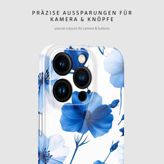 ONEFLOW Flower Cover iPhone 15 Pro Blumen Muster – Weiteres Produktbild 7
