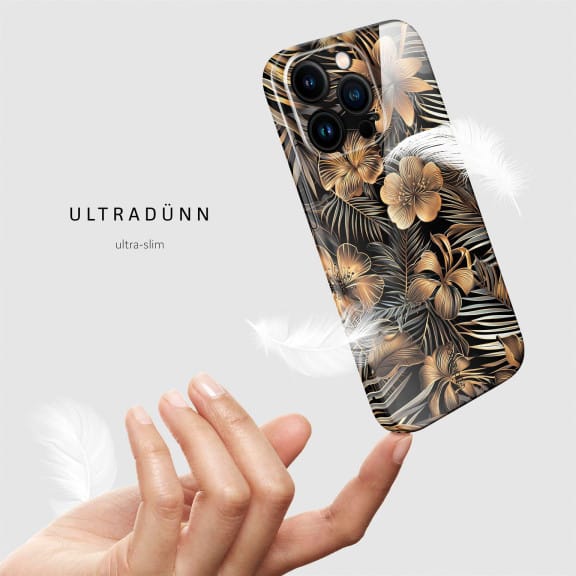 ONEFLOW Flower Cover iPhone 15 Pro Blumen Muster – Weiteres Produktbild 5 ONEFLOW Flower Cover iPhone 15 Pro Blumen Muster – Weiteres Produktbild 5