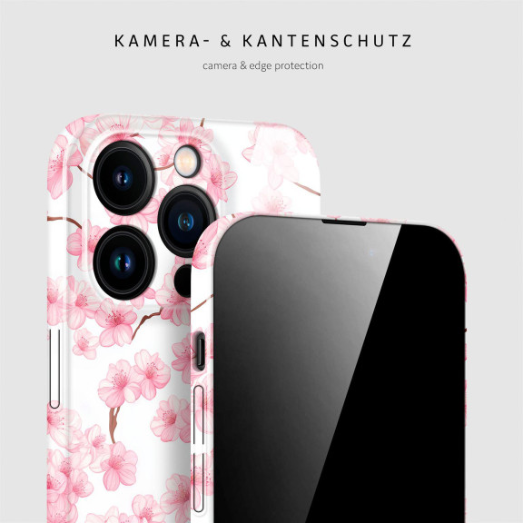 ONEFLOW Flower Cover iPhone 15 Pro Blumen Muster – Weiteres Produktbild 2 ONEFLOW Flower Cover iPhone 15 Pro Blumen Muster – Weiteres Produktbild 2