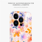 ONEFLOW Flower Cover iPhone 15 Pro Blumen Muster – Produktbild 7