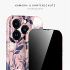 ONEFLOW Flower Cover iPhone 15 Pro Blumen Muster – Produktbild 2