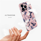 ONEFLOW Flower Cover iPhone 15 Pro Blumen Muster – Produktbild 5