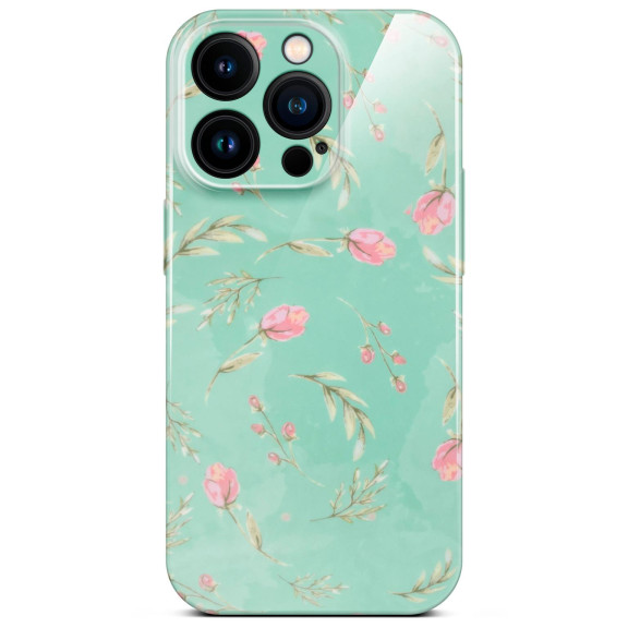 ONEFLOW Flower Cover iPhone 15 Pro Blumen Muster – Weiteres Produktbild 1 ONEFLOW Flower Cover iPhone 15 Pro Blumen Muster – Weiteres Produktbild 1
