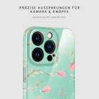 ONEFLOW Flower Cover iPhone 15 Pro Blumen Muster – Weiteres Produktbild 7