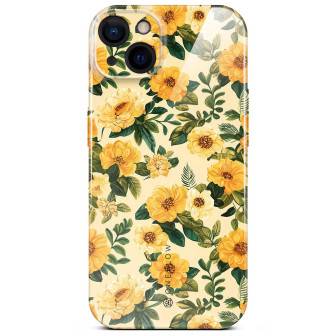 ONEFLOW Flower Cover iPhone 15 Blumen Muster – Sunny Melody ONEFLOW Flower Cover iPhone 15 Blumen Muster – Sunny Melody