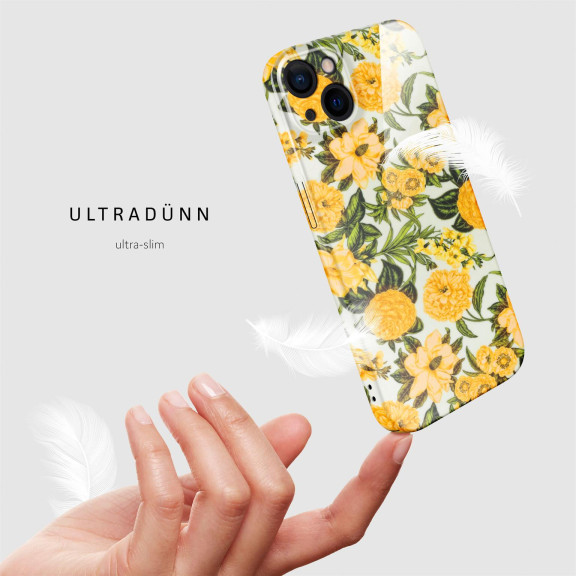 ONEFLOW Flower Cover iPhone 15 Blumen Muster – Weiteres Produktbild 5