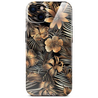 ONEFLOW Flower Cover iPhone 15 Blumen Muster – Exotic Glow ONEFLOW Flower Cover iPhone 15 Blumen Muster – Exotic Glow