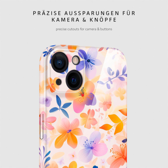 ONEFLOW Flower Cover iPhone 15 Blumen Muster – Weiteres Produktbild 7 ONEFLOW Flower Cover iPhone 15 Blumen Muster – Weiteres Produktbild 7