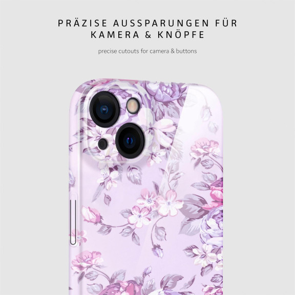 ONEFLOW Flower Cover iPhone 15 Blumen Muster – Weiteres Produktbild 7