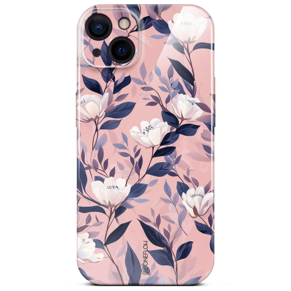 ONEFLOW Flower Cover iPhone 15 Blumen Muster – Weiteres Produktbild 1