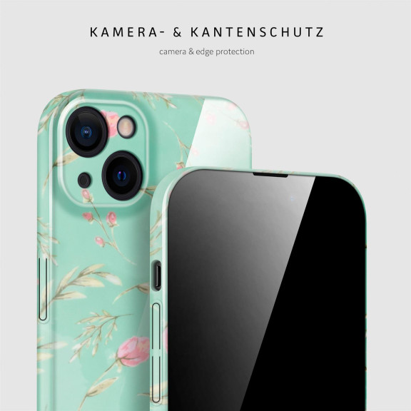 ONEFLOW Flower Cover iPhone 15 Blumen Muster – Weiteres Produktbild 2 ONEFLOW Flower Cover iPhone 15 Blumen Muster – Weiteres Produktbild 2