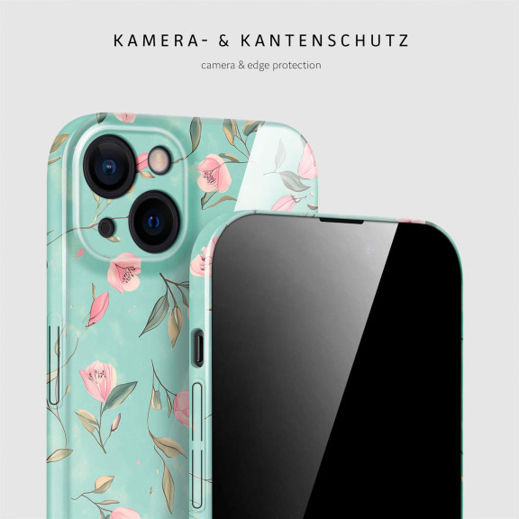 ONEFLOW Flower Cover iPhone 15 Blumen Muster – Weiteres Produktbild 2 ONEFLOW Flower Cover iPhone 15 Blumen Muster – Weiteres Produktbild 2