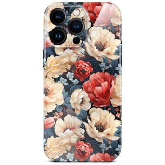 ONEFLOW Flower Cover iPhone 16 Pro Max Blumen Muster – Mystic Flora ONEFLOW Flower Cover iPhone 16 Pro Max Blumen Muster – Mystic Flora