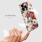 ONEFLOW Flower Cover iPhone 16 Pro Max Blumen Muster – Produktbild 5
