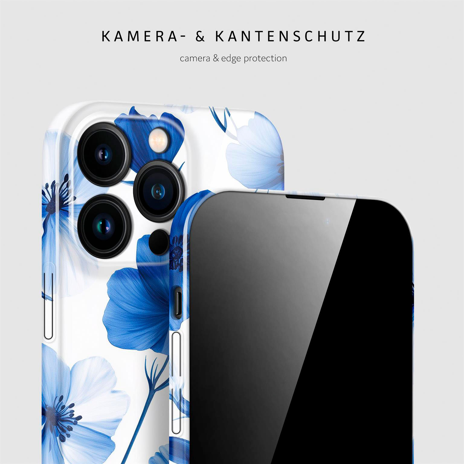 ONEFLOW Flower Cover iPhone 16 Pro Max Blumen Muster – Weiteres Produktbild 2 ONEFLOW Flower Cover iPhone 16 Pro Max Blumen Muster – Weiteres Produktbild 2