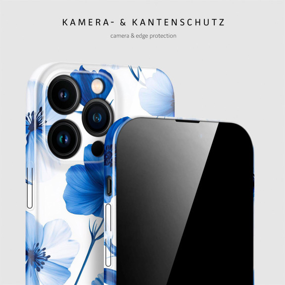 ONEFLOW Flower Cover iPhone 16 Pro Max Blumen Muster – Weiteres Produktbild 2