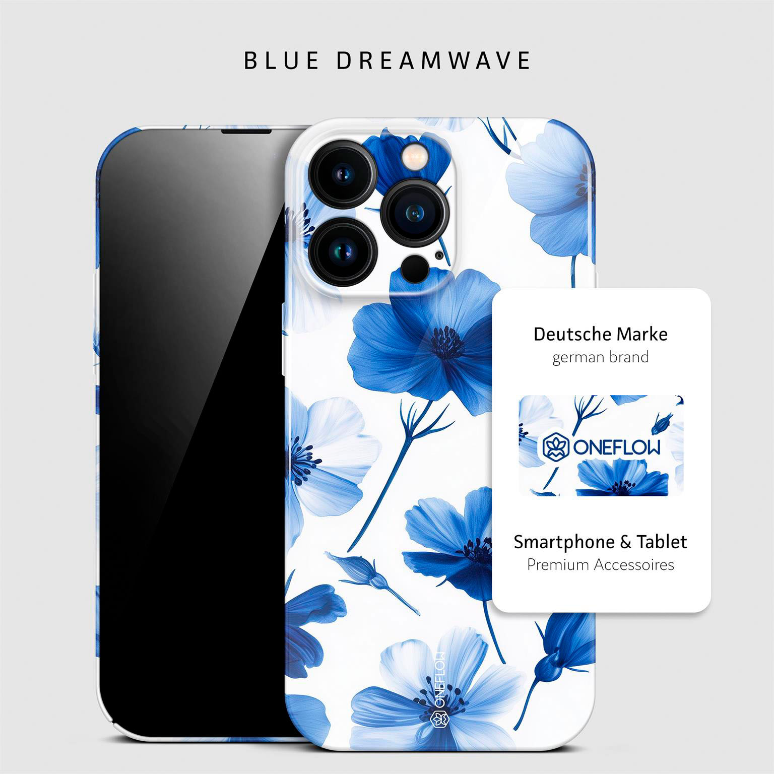 ONEFLOW Flower Cover iPhone 16 Pro Max Blumen Muster – Weiteres Produktbild 4 ONEFLOW Flower Cover iPhone 16 Pro Max Blumen Muster – Weiteres Produktbild 4