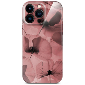 ONEFLOW Flower Cover iPhone 16 Pro Max Blumen Muster – Crimson Whisper ONEFLOW Flower Cover iPhone 16 Pro Max Blumen Muster – Crimson Whisper