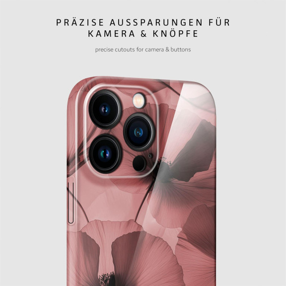 ONEFLOW Flower Cover iPhone 16 Pro Max Blumen Muster – Weiteres Produktbild 7 ONEFLOW Flower Cover iPhone 16 Pro Max Blumen Muster – Weiteres Produktbild 7
