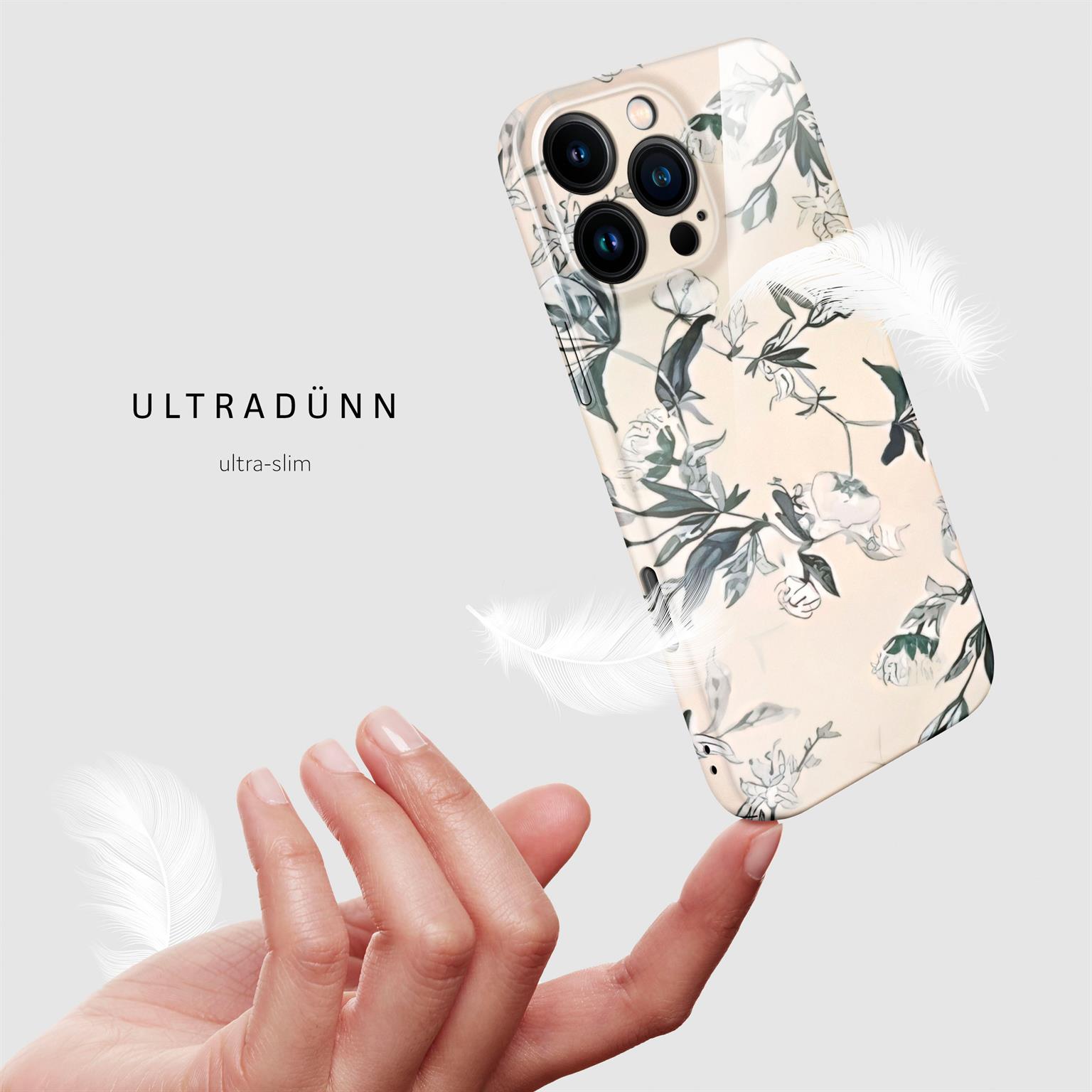 ONEFLOW Flower Cover iPhone 16 Pro Max Blumen Muster – Weiteres Produktbild 5 ONEFLOW Flower Cover iPhone 16 Pro Max Blumen Muster – Weiteres Produktbild 5