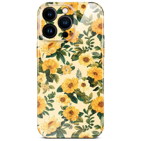 ONEFLOW Flower Cover iPhone 16 Pro Max Blumen Muster – Weiteres Produktbild 1 ONEFLOW Flower Cover iPhone 16 Pro Max Blumen Muster – Weiteres Produktbild 1