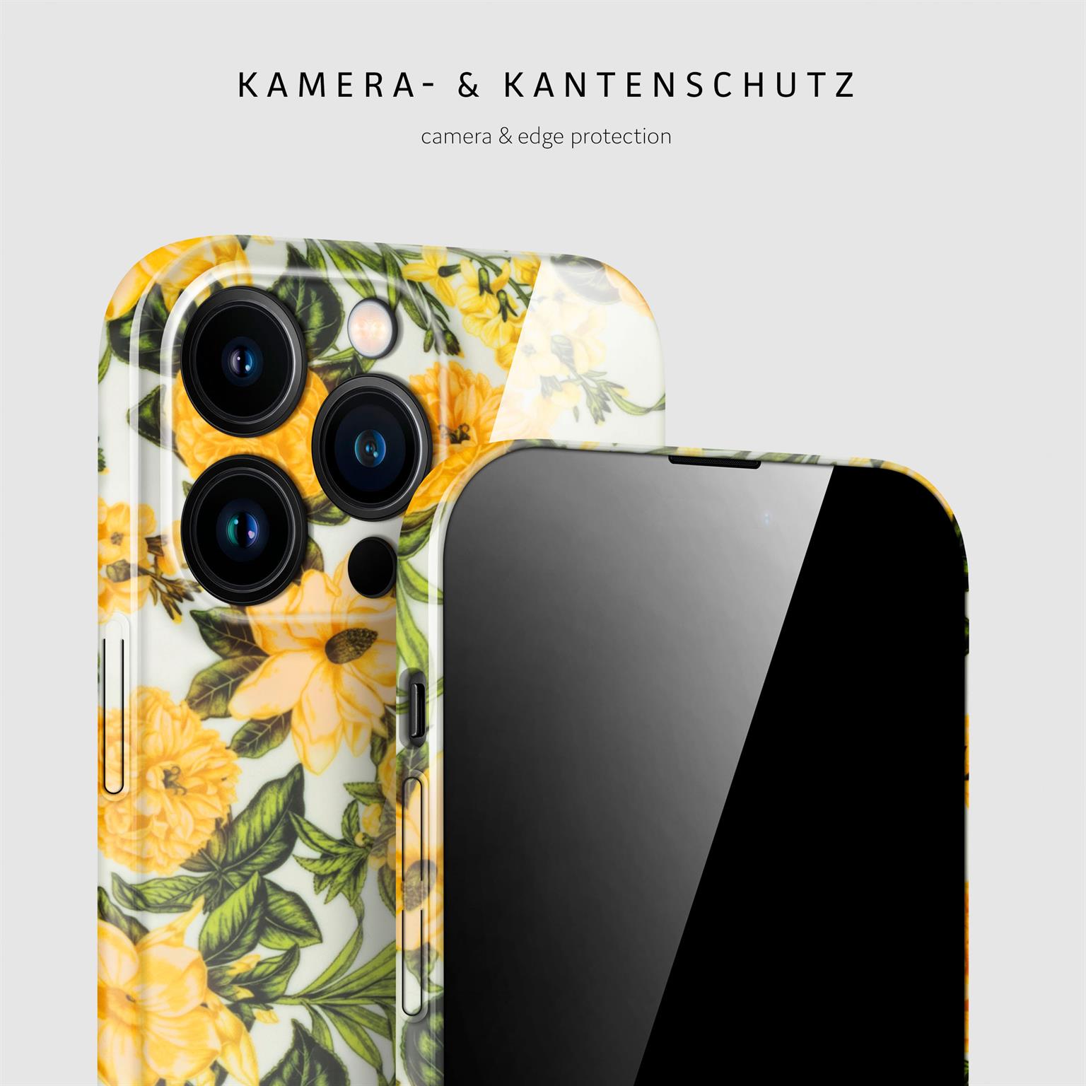 ONEFLOW Flower Cover iPhone 16 Pro Max Blumen Muster – Weiteres Produktbild 2 ONEFLOW Flower Cover iPhone 16 Pro Max Blumen Muster – Weiteres Produktbild 2