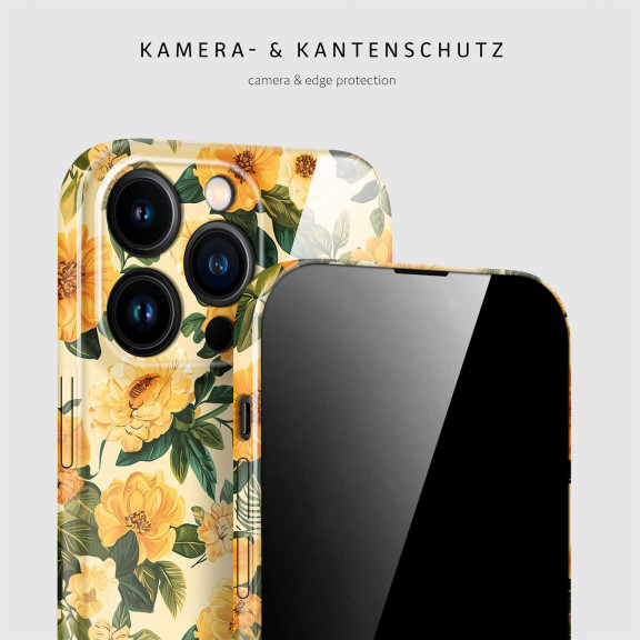 ONEFLOW Flower Cover iPhone 16 Pro Max Blumen Muster – Weiteres Produktbild 2 ONEFLOW Flower Cover iPhone 16 Pro Max Blumen Muster – Weiteres Produktbild 2
