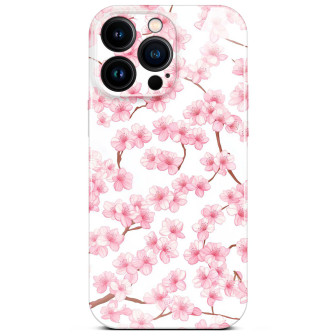 ONEFLOW Flower Cover iPhone 16 Pro Max Blumen Muster – Sakura Breeze ONEFLOW Flower Cover iPhone 16 Pro Max Blumen Muster – Sakura Breeze
