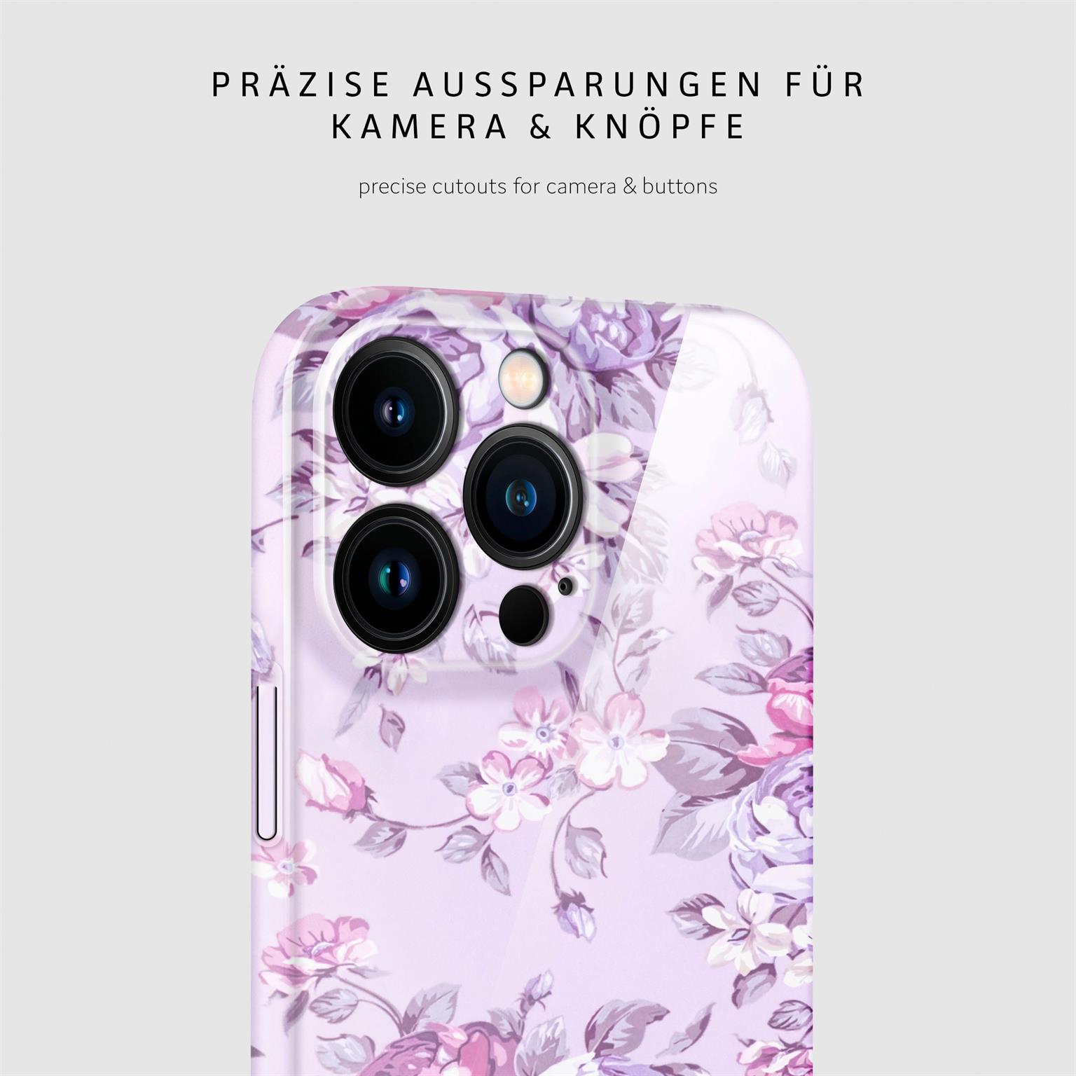 ONEFLOW Flower Cover iPhone 16 Pro Max Blumen Muster – Weiteres Produktbild 7 ONEFLOW Flower Cover iPhone 16 Pro Max Blumen Muster – Weiteres Produktbild 7