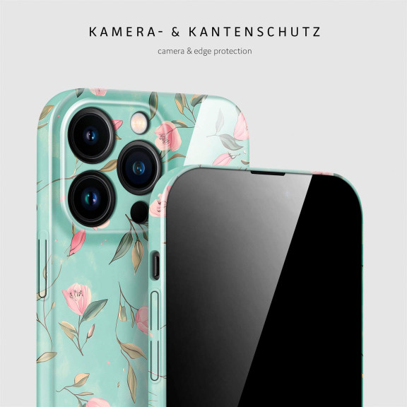 ONEFLOW Flower Cover iPhone 16 Pro Max Blumen Muster – Weiteres Produktbild 2 ONEFLOW Flower Cover iPhone 16 Pro Max Blumen Muster – Weiteres Produktbild 2