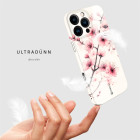 ONEFLOW Flower Cover iPhone 16 Pro Max Blumen Muster – Weiteres Produktbild 5