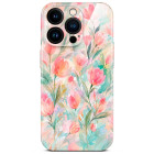 ONEFLOW Flower Cover iPhone 16 Pro Blumen Muster – Produktbild 1