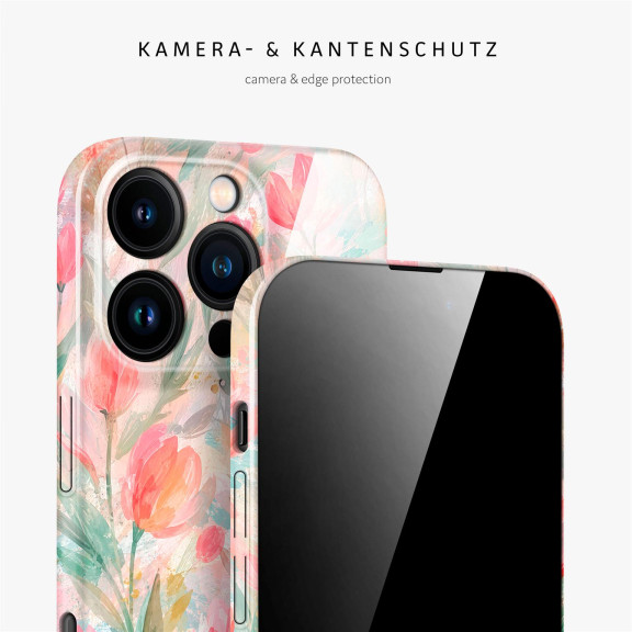 ONEFLOW Flower Cover iPhone 16 Pro Blumen Muster – Weiteres Produktbild 2 ONEFLOW Flower Cover iPhone 16 Pro Blumen Muster – Weiteres Produktbild 2