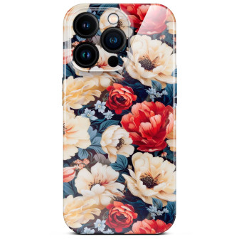ONEFLOW ONEFLOW Flower Cover iPhone 16 Pro Blumen Muster – Mystic Flora