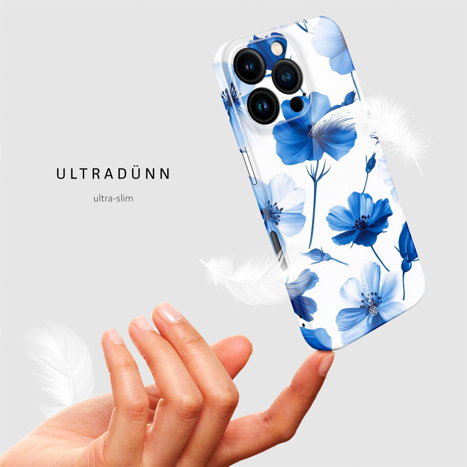 ONEFLOW Flower Cover iPhone 16 Pro Blumen Muster – Weiteres Produktbild 5 ONEFLOW Flower Cover iPhone 16 Pro Blumen Muster – Weiteres Produktbild 5