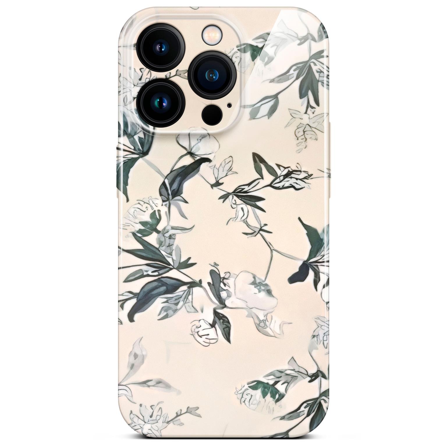ONEFLOW Flower Cover iPhone 16 Pro Blumen Muster Hauptbild