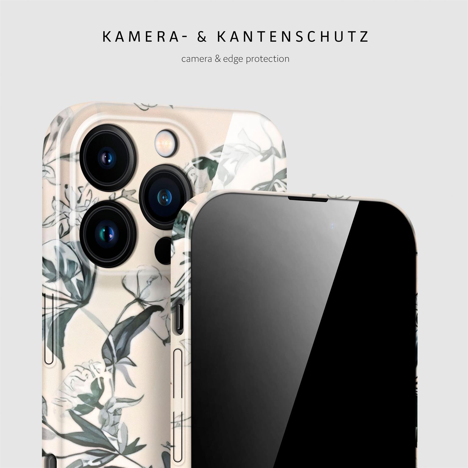 ONEFLOW Flower Cover iPhone 16 Pro Blumen Muster – Weiteres Produktbild 2 ONEFLOW Flower Cover iPhone 16 Pro Blumen Muster – Weiteres Produktbild 2