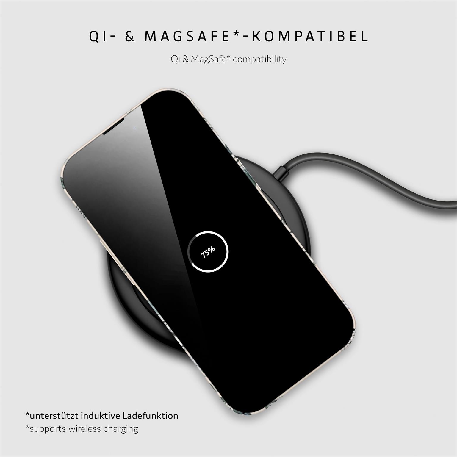 ONEFLOW Flower Cover iPhone 16 Pro Blumen Muster – Weiteres Produktbild 5