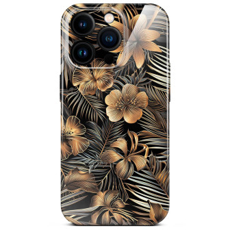 ONEFLOW Flower Cover iPhone 16 Pro Blumen Muster – Exotic Glow ONEFLOW Flower Cover iPhone 16 Pro Blumen Muster – Exotic Glow