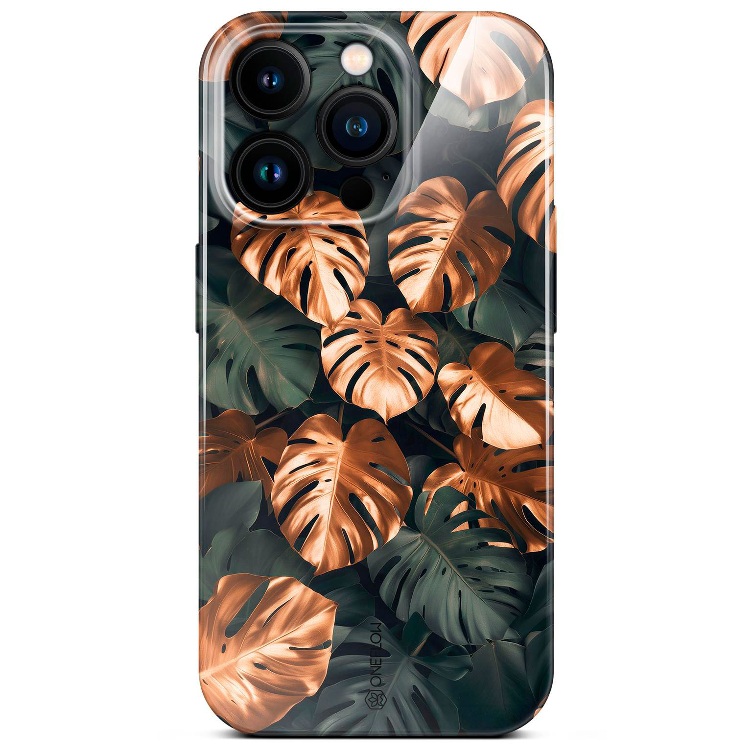 ONEFLOW Flower Cover iPhone 16 Pro Blumen Muster Hauptbild
