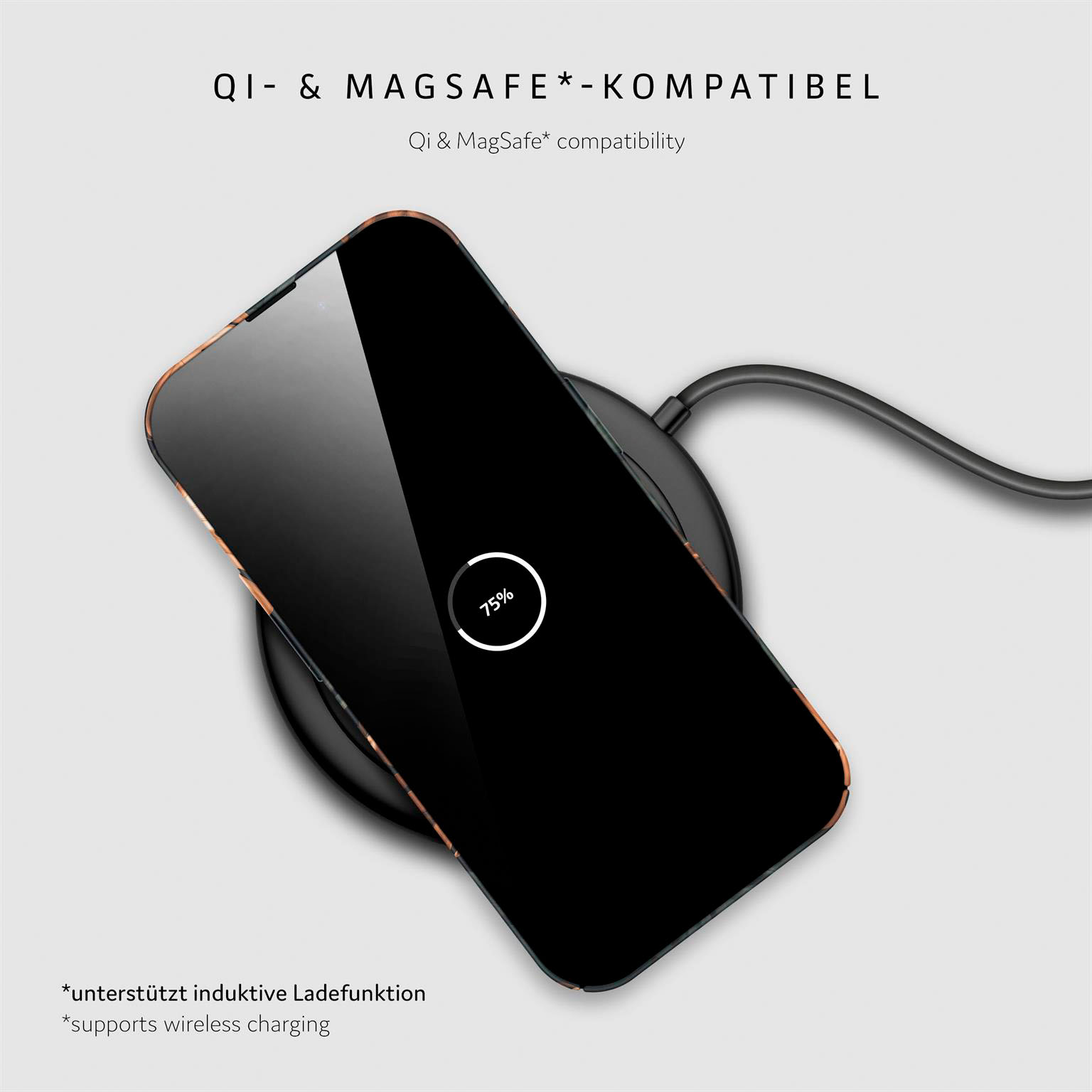 ONEFLOW Flower Cover iPhone 16 Pro Blumen Muster – Weiteres Produktbild 5